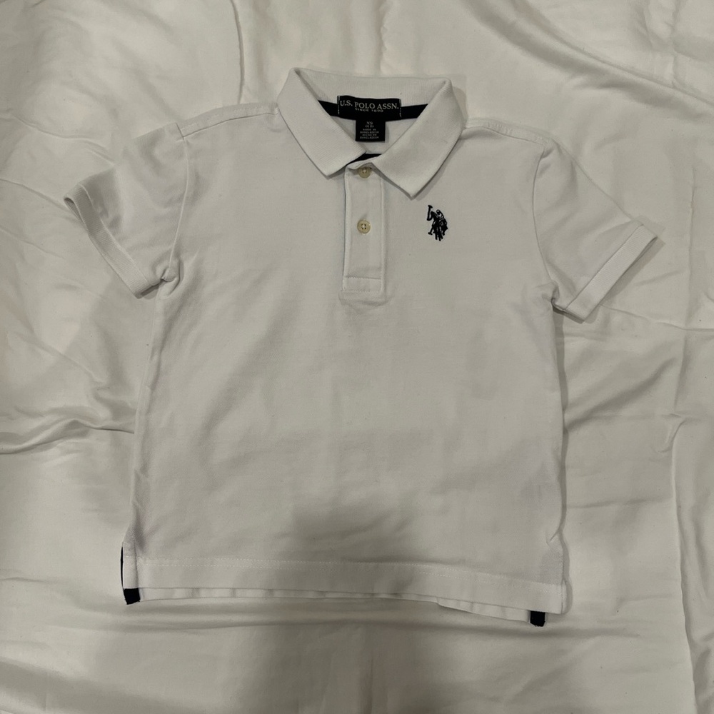 White toddler boy U.S Polo